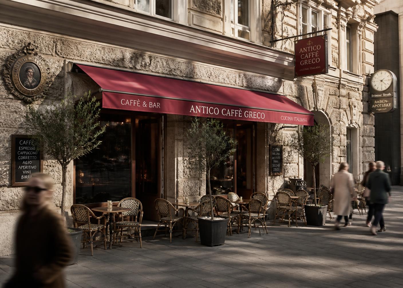 Eingang des Espressitto in der Kaufingerstraße